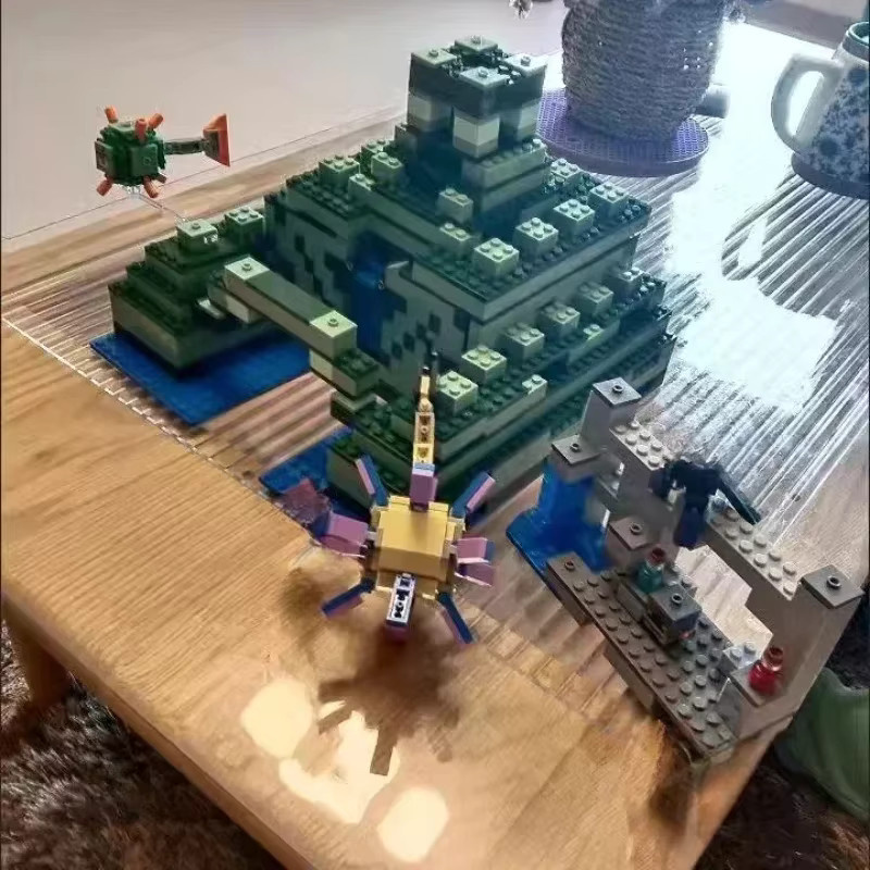 Game World Minecraft The Sea Ocean Monument Elder Guardian, Unterwasser-Bausteine - Bild 2