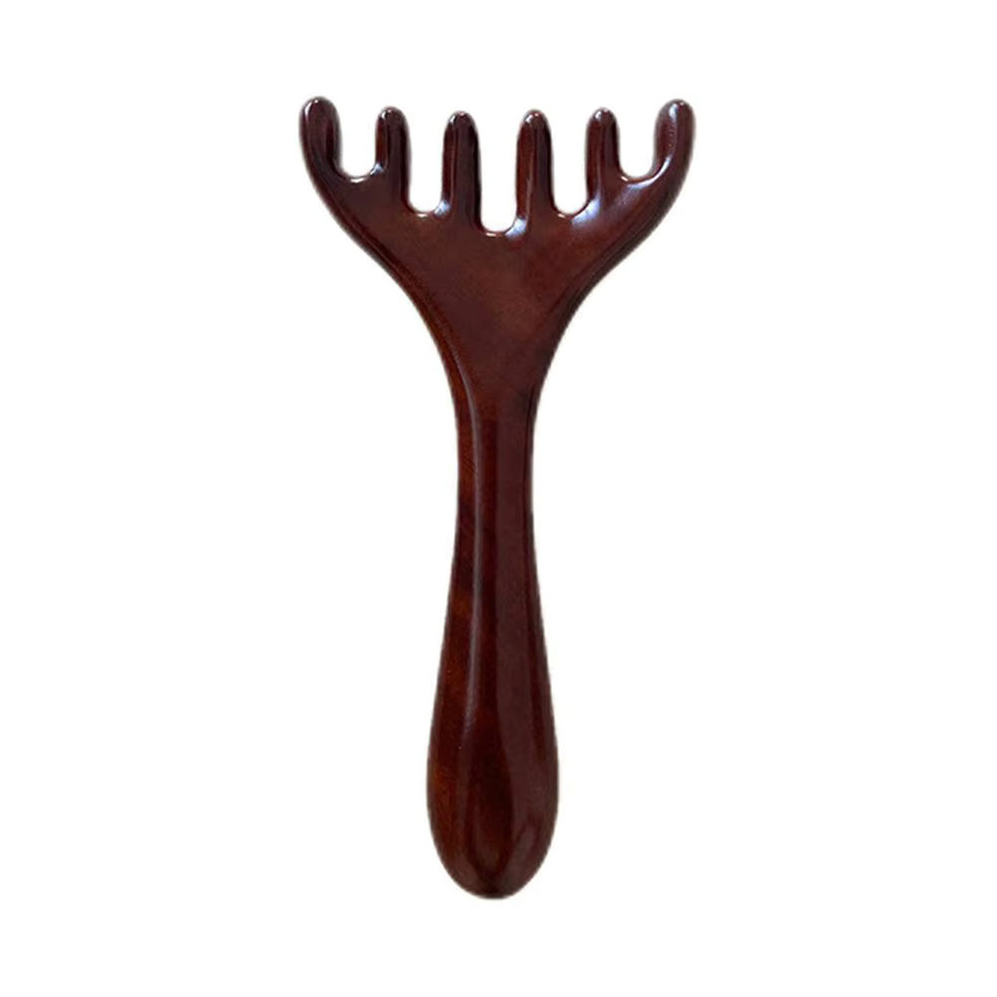 South Moon Meridian-Massagekamm, Holz, Unisex - Bild 5