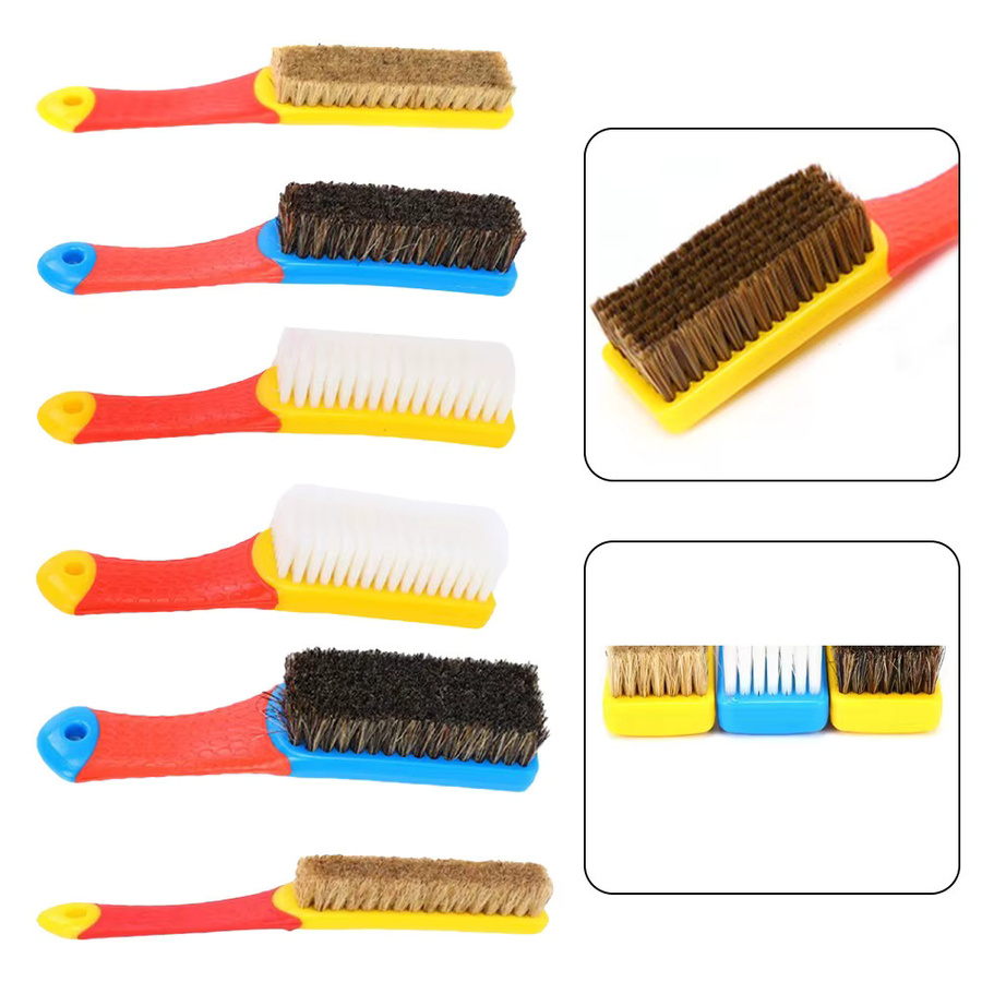 VIBRATITE Innenraum-Reinigungsbürste für Auto, Dach und Ledersitze, Gelb/Mehrfarbig, Durchmesser: 16 cm - Bild 2