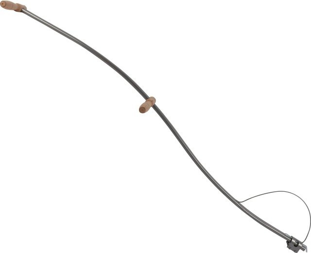 LUX-TOOLS Sensenbaum aus Aluminium und Buchenholz, verzinkt, Länge: 1,5 m - Bild 1
