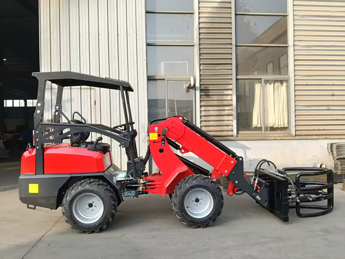 Nicosail KZL918 Mini-Teleskoplader Euro 5 CE 4x4 Kompakt-Teleskopradlader in Rot mit 2100kg Tragkraft - Bild 2
