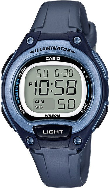 Casio Digitaluhr, Quarz, Kunststoff, 35 mm, Damen - Bild 1