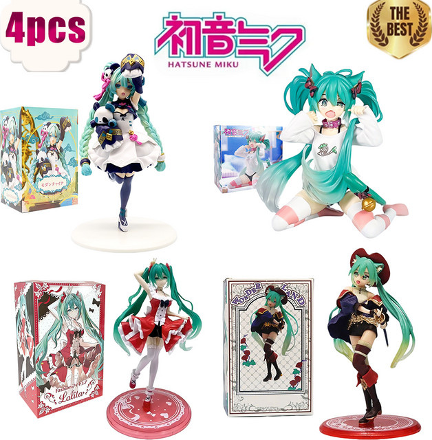 Bandai Hatsune Miku Anime-Figur, Kunststoff, Bunt / Mehrfarbig - Bild 1