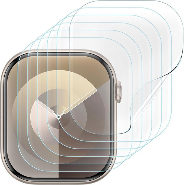 Displayschutzfolie für Apple Watch, 10 Stück, transparent, Unisex - Bild 1
