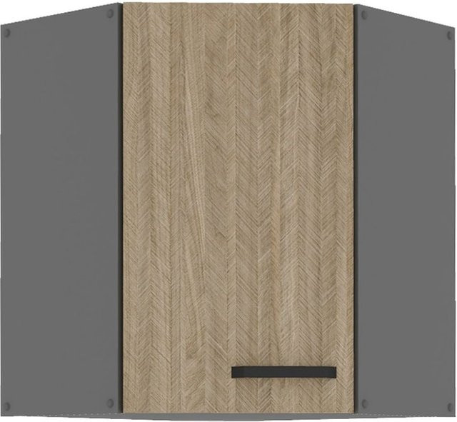 SCANDI Eckhängeschrank Fischgrät für deine Einbauküche B/H: 60 x 60 cm - Bild 1
