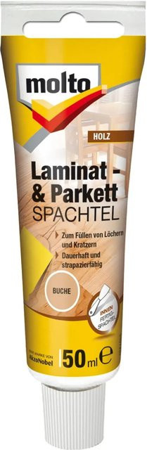 Molto Laminat- & Parkettspachtel Buche in Braun, 50 ml - Bild 1
