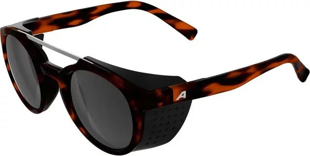 Alpina Glace Sonnenbrille, Vollrand, Square, Acetat, Unisex, black, brown - Bild 1