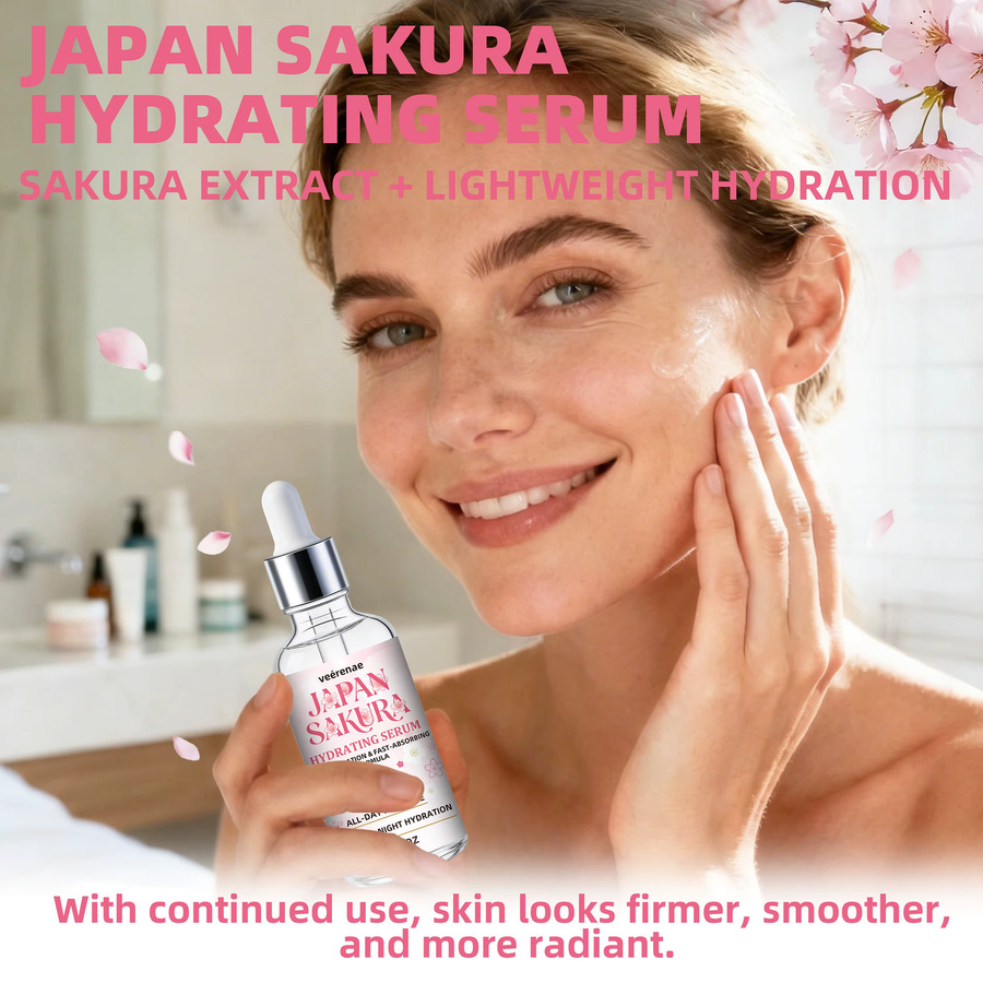 veérenae Japan Sakura Hydrating Serum, Gesicht, Unisex - Bild 2