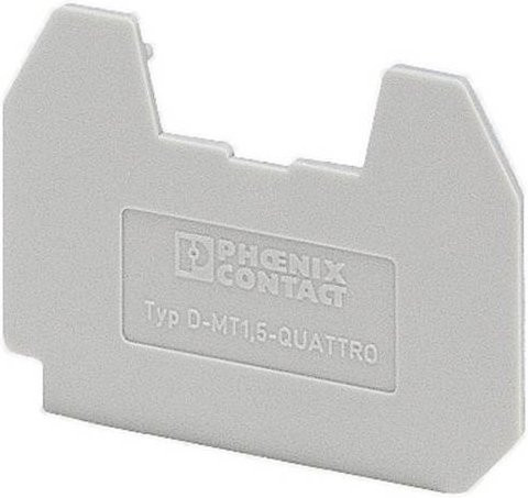 Phoenix Contact 3002982 Abschlussdeckel Grau 50 Stück - Bild 1