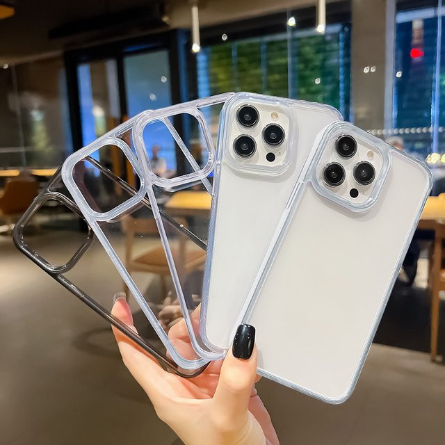 Stoßfeste transparente Silikon-Handyhülle für Samsung Galaxy A16 A55 5G A25 A52 A22 A15 A06 A05 - Bild 1