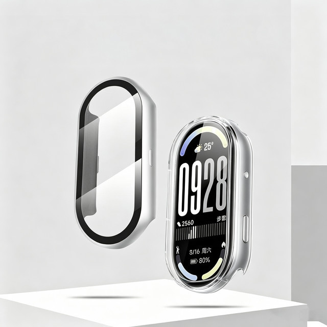 Xiaomi Gehäuse aus gehärtetem Glas und PC, transparent, Unisex - Bild 1