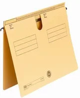 ELBA Hängehefter Sorte 81 für A4 in Beige und Gelb mit Blauer Engel Zertifizierung - Bild 1