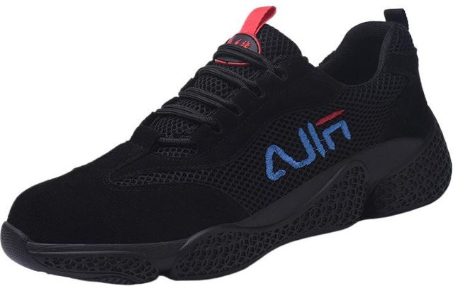 Arbeitsschutzschuhe für Herren von Shoekeeper aus Leder, Farbe Schwarz, Größe 47, anti-quetsch- und durchtrittssicher, atmungsaktiv, leicht und rutschfest nach EN ISO 20345 - Bild 1
