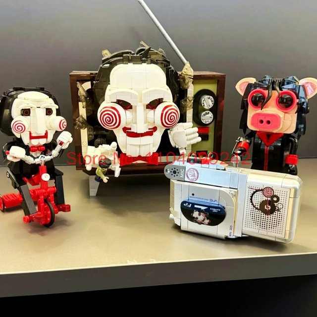 JAKI Chainsaw Massacre Billy The Puppet Schweinemasken-Bausatz, ab 14 Jahren - Bild 1