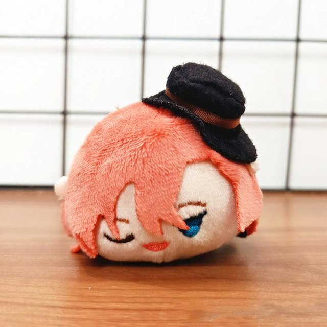 Yiran toy Anime Anhänger Plüschpuppe, 9cm, Nakahara Chuuya Dazai Osamu Ryunosuke, Schlüsselanhänger - Bild 1