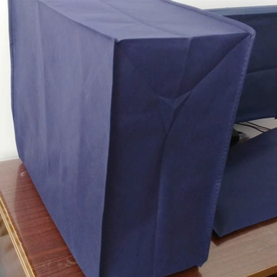 3er-Set Staubschutzhüllen für Desktop-Monitore und Tastaturen von 19 bis 34 Zoll in Blau - Bild 2