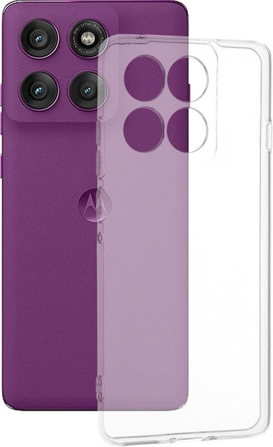 Techsuit Schutzhülle für Motorola Edge 60 Pro, Transparent - Bild 1