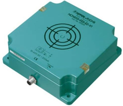 Pepperl+Fuchs Induktiver Sensor NCN100-F23-E2-V1 033499 PNP in Grün - Bild 1