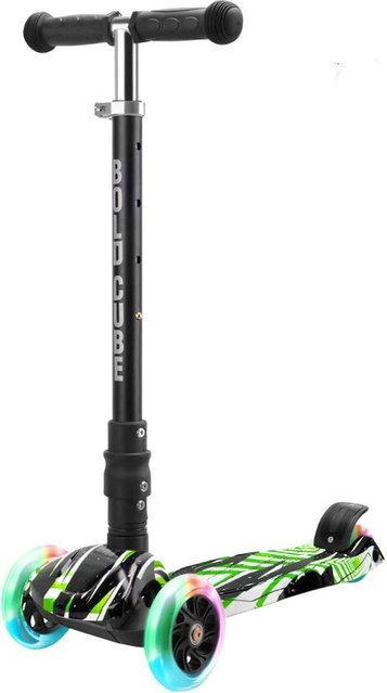 BOLDCUBE Big 3 Wheel Scooter Tretroller Green ab 5 Jahren - Bild 1