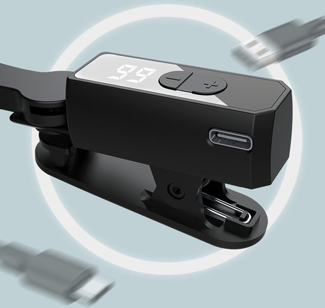 Auto-Clicker für Smartphone-Bildschirme in Schwarz für Spiele und Live-Übertragungen - Bild 1