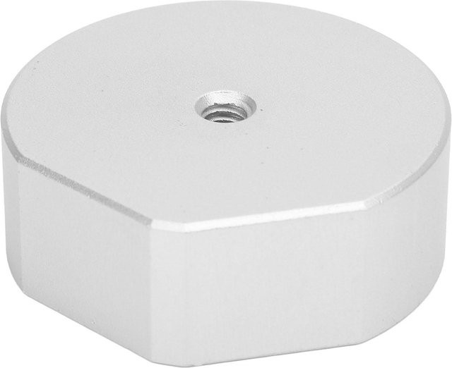Koogeelife Stativhalterungsadapter für Satellitenschüsseln aus Aluminiumlegierung in Weiß und Silber - Bild 1