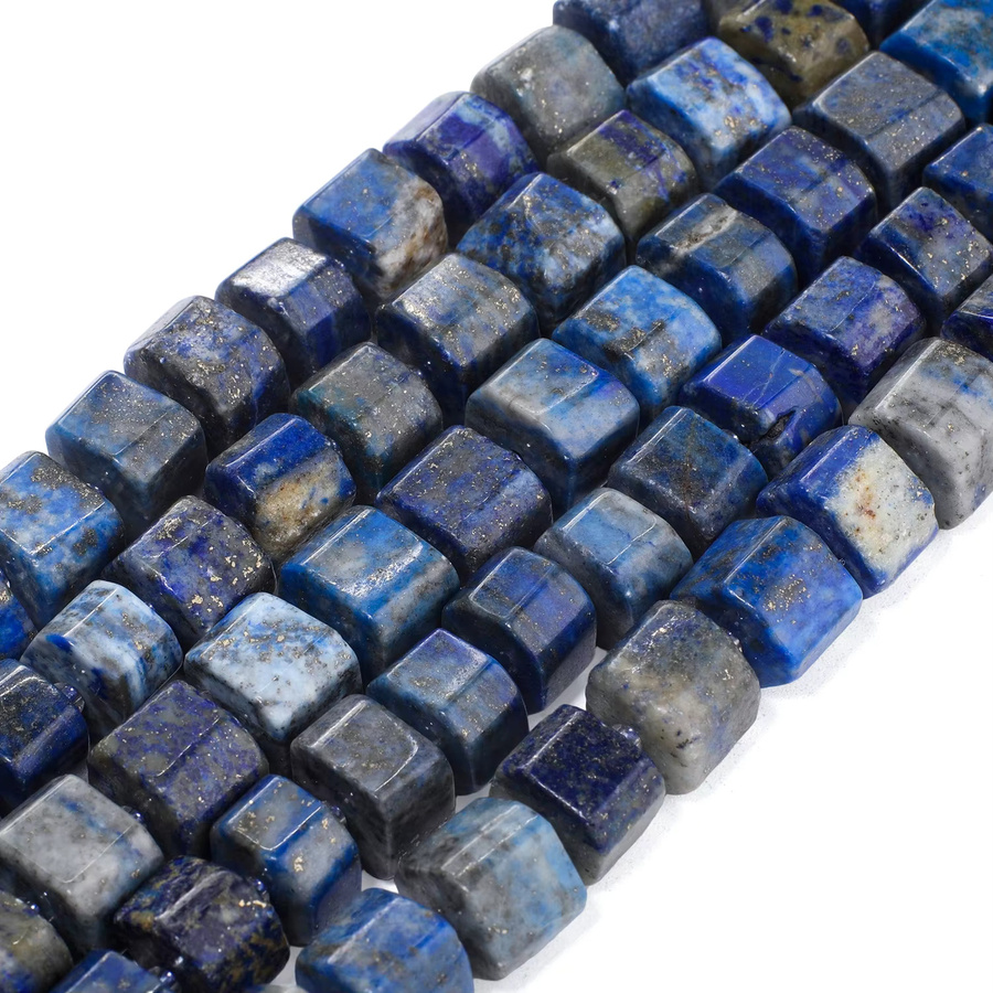 xilitata Natursteinperlen Lapis Lazuli, Rondell, Unisex - Bild 5