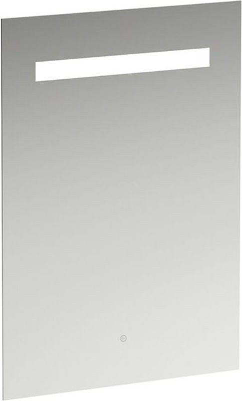 Laufen Leelo Wandspiegel mit LED-Beleuchtung in Weiß, Rechteckig, B: 80 cm, H: 55 cm - Bild 1