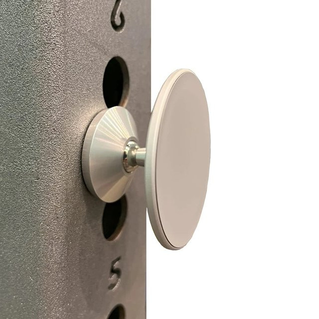 Gym Mate Magnetische Telefonhalterung für MagSafe mit doppelseitigem Saugmechanismus, Schwarz - Bild 1