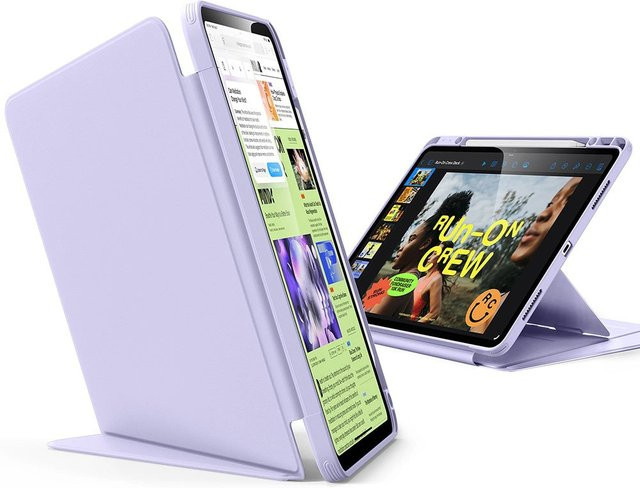 ESR Flip Hybrid Hülle für Apple iPad Pro 11 (2024) mit Stifthalter, Lila - Bild 1