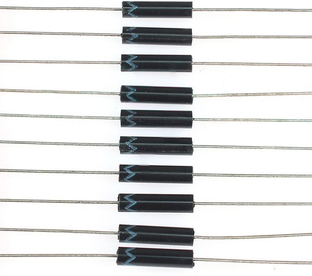 YTDMEN Hochspannungsdiode HV Gleichrichter 20kV 5mA in Schwarz (10/20 Stück) - Bild 1