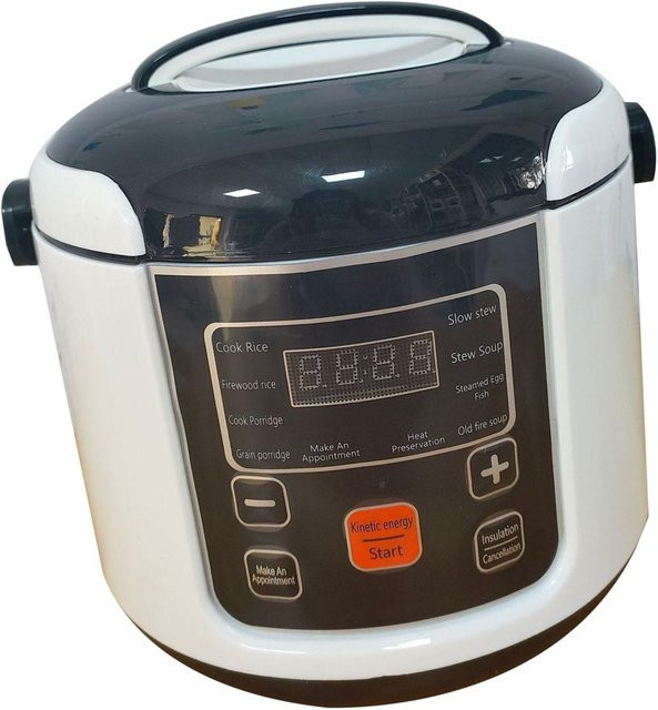 Nensit Mini-Reiskocher mit Warmhaltefunktion, 2 l, Weiß - Bild 1