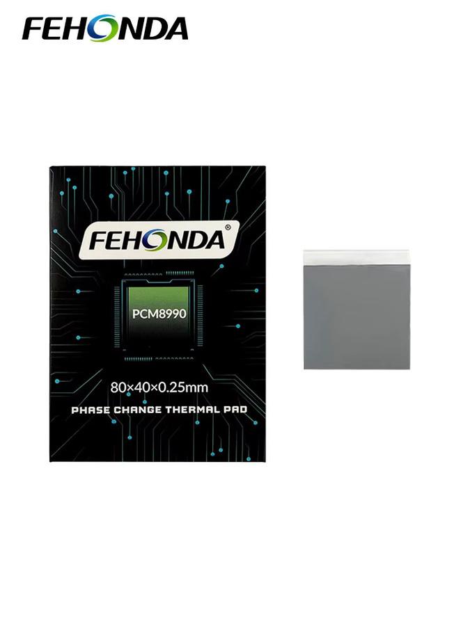 FEHONDA PCM8990 Phasenwechsel-Wärmeleitpad PTM7950 für CPU GPU PS5, Farbe: Grau, Dicke: 0,25 mm - Bild 5