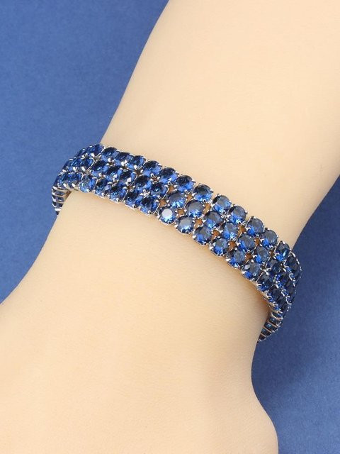 anny&Della Charm-Armband, Kupfer, Zirkonia, gray, Damen - Bild 1