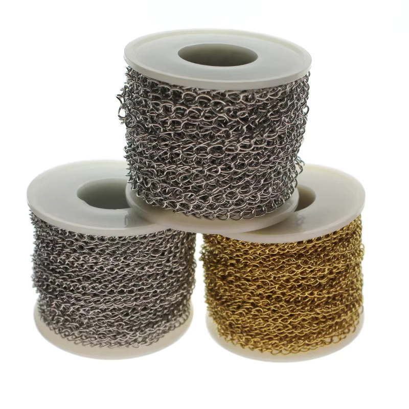 SUMOORL Halskette Edelstahl, vergoldet, Unisex - Bild 2