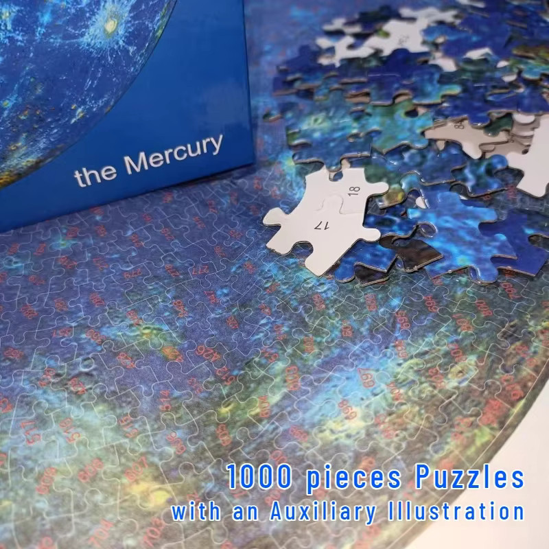 MaxRenard Quecksilber Puzzle, Weltraum, 1000 Teile - Bild 2