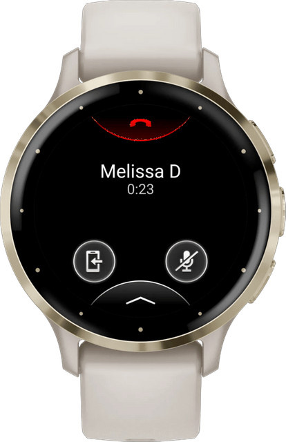 Garmin Venu 3S Smartwatch, Gold, Weiß, 41 mm, Damen - Bild 1