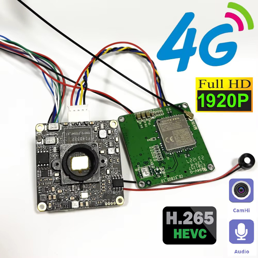 HQCAM 5MP Sternenlicht 4G LTE IP Kamera Modul mit 1080P Auflösung und RJ45 Ethernet für Outdoor und Indoor DIY Projekte - Bild 4