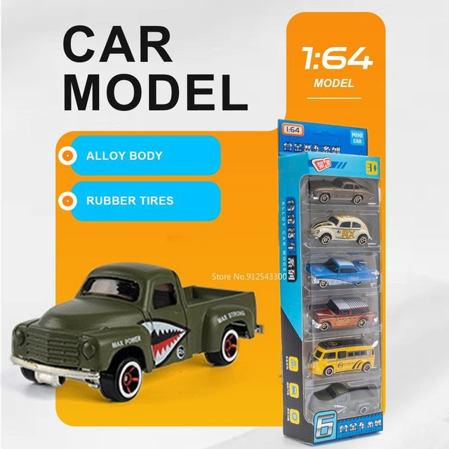 RMZ city Klassisches Automodell, Spielzeug, 1:64, Metall, Gummi, ab 3 Jahre - Bild 1