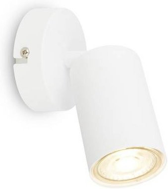 Briloner Wandleuchte TIB 2172016 aus Metall in Weiß, verstellbare LED-Leuchte für Treppenhaus, Küche oder Wohnzimmer mit GU10 Fassung - Bild 1