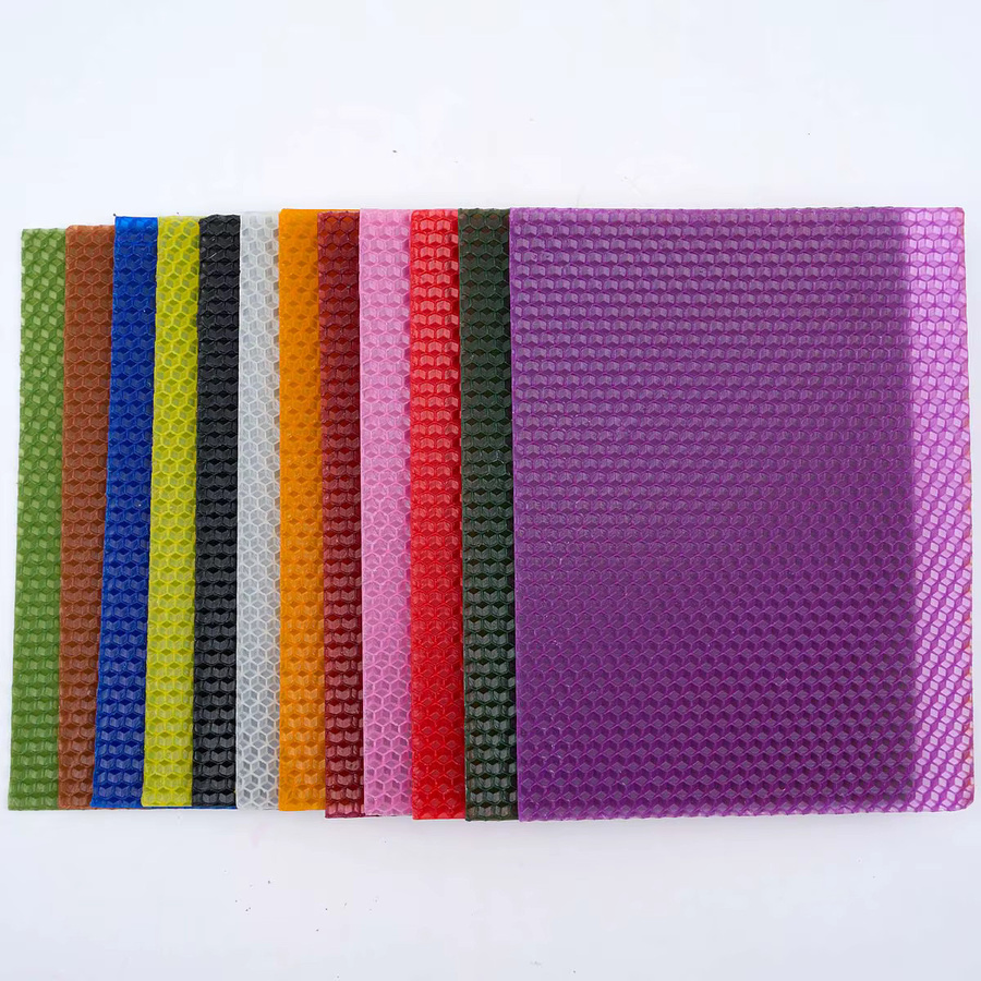 UDOCOOL Bienenwachs Blatt Kerze Rolle, DIY Kit, 6-teiliges Set, Bunt / Mehrfarbig - Bild 2