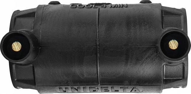 Unidelta Auf Muffe Verbinder Elektrogeschweißt PE100 SDR11 Schwarz 25mm - Bild 1