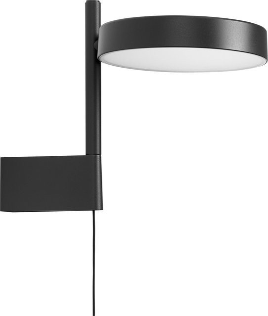 Wästberg W242 Pastille LED Wandleuchte aus Aluminium in Schwarz, dimmbar und verstellbar - Bild 1