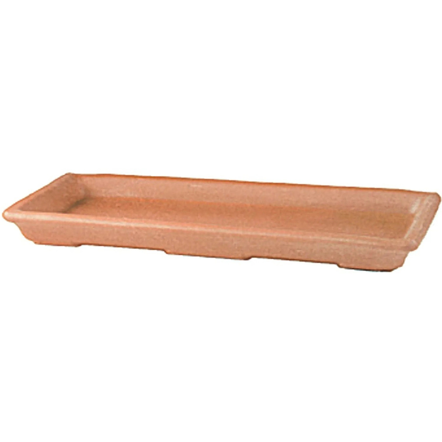 Imprägnierter Balkonkasten-Untersetzer in Antik-Braun, B/T/H: 52 x 19,8 x 3,7 cm - Bild 2
