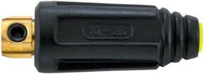JAS Schweißkabelbuchse 200 A für 10-25 qmm in Schwarz - Bild 1
