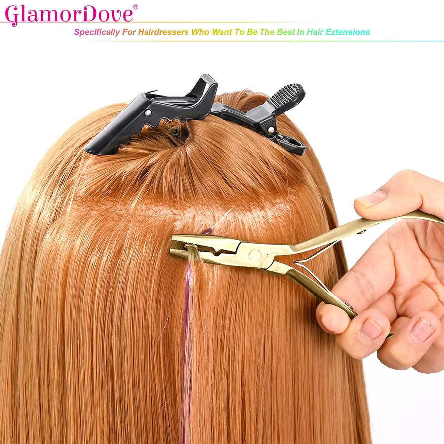 GlamorDove Haarverlängerungszangen-Set - Bild 4