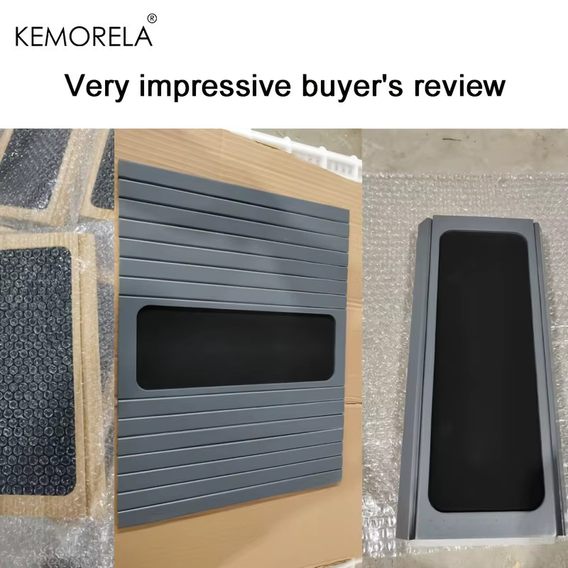 KEMORELA Multifunktionales Klappbares Sofa-Armlehnen-Tablett in Braun mit rutschfester Oberfläche für dein Wohnzimmer - Bild 3