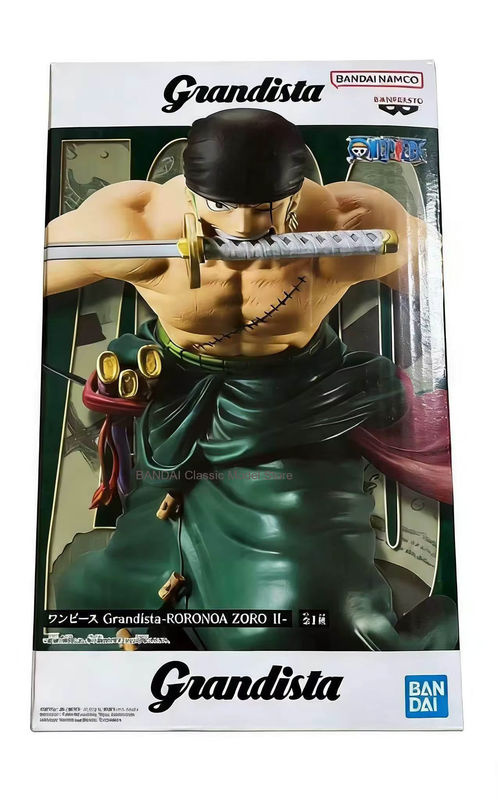 Bandai Banpresto One Piece Grandista Roronoa Zoro II Anime Sammlerfigur aus Kunststoff, mehrfarbig - Bild 6