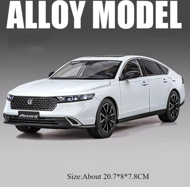 Linyi toy car Mustang Gt500 Accord, Diecast Modelle, 1:18, mit Sound und Licht, ab 14 Jahren - Bild 1