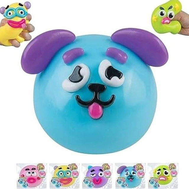 Binchi Hundegesicht Tausch Squishy, Knetspielzeug - Bild 1