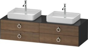 Duravit Waschtischunterschrank White Tulip in Weiß, Breite: 160 cm, Tiefe: 55 cm - Bild 1